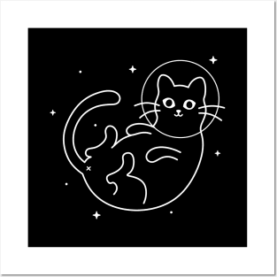 Cat in Space Posters and Art